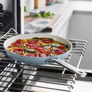 SARTEN Nº 28 CERAMICA ANTIADHERENTE DIAMANTE PADOVA LIGHT BLUE GREENPAN