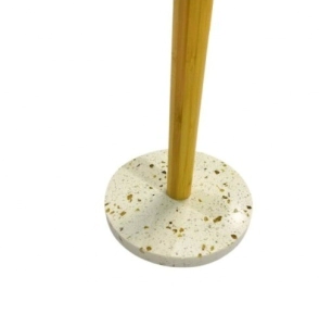 PORTA ROLLO DE COCINA BASE BLANCA DE MARMOL