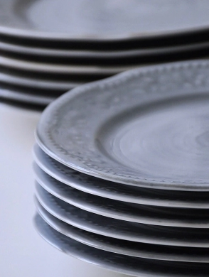 PLATO POSTRE 19 CM MOZART PINTADO ESMALTE REACTIVO VERBANO