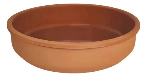 CAZUELA 16 X 4 CM DE BARRO ESMALTADAS POR DENTRO VIAPOT