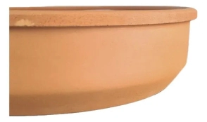 CAZUELA 16 X 4 CM DE BARRO ESMALTADAS POR DENTRO VIAPOT