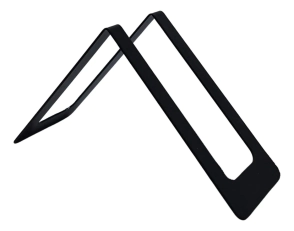 SERVILLETERO TRIANGULO NEGRO METALICO LOZAFER