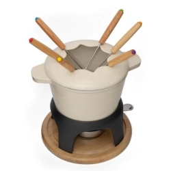 FONDUE DE HIERRO FUNDIDO BLANCA SAKURA