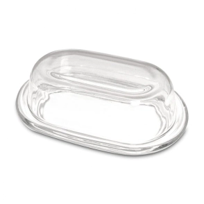 MANTEQUERA DE VIDRIO CON TAPA