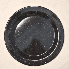 PLATO PLAYO ENLOZADO NEGRO JOVIFEL