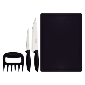 JUEGO PARA ASADO 4 PIEZAS PLENUS CHURRASCO TRAMONTINA