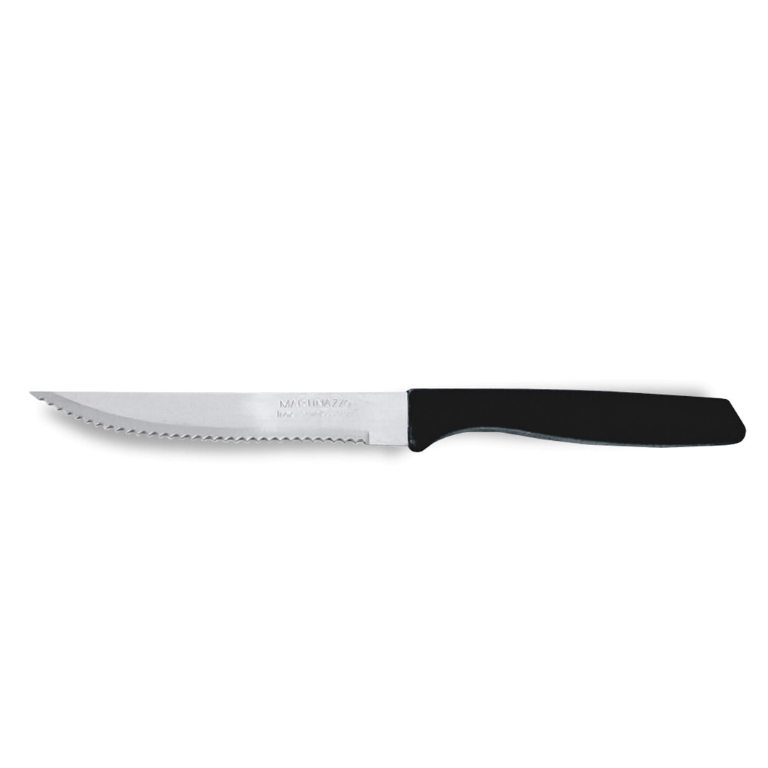 CUCHILLO DE CARNE MANGO PLASTICO NEGRO PIEMONTE MARTINAZZO