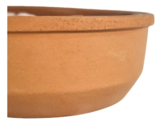 CAZUELA 12 X 4 CM DE BARRO ESMALTADAS POR DENTRO VIAPOT