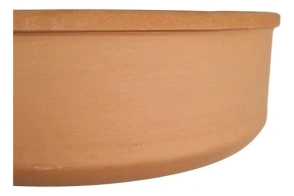 CAZUELA 19 X 6 CM DE BARRO ESMALTADAS POR DENTRO VIAPOT