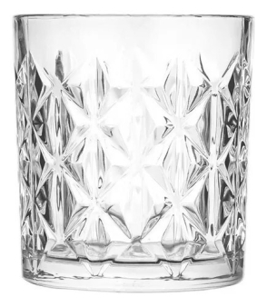 VASO DE WHISKY LABRADO 340 ML ROMBO