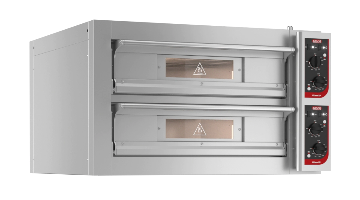 HORNO CITIZEN BICAMARA EP 4+4 MC PIZZAS DIAM 33 CM ELECTRICO ZANOLLI