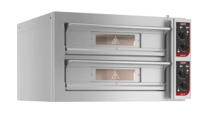 HORNO CITIZEN BICAMARA EP 4+4 MC PIZZAS DIAM 33 CM ELECTRICO ZANOLLI