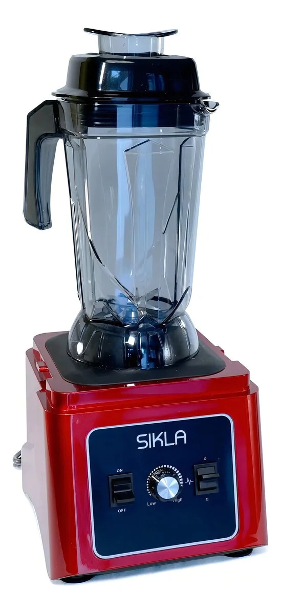 LICUADORA PROFESIONAL 2,5 LTS 2200 W ROJO SIKLA