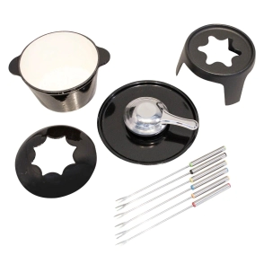 FONDUE DE HIERRO FUNDIDO NEGRO SAKURA