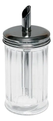 DISPENSER DE AZUCAR CON TAPA DE ACERO INOXIDABLE