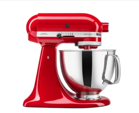 BATIDORA PLANETARIA 4,8 LTS ROJA ARTISAN KITCHENAID