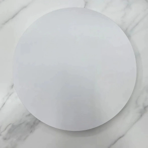 BANDEJA 39,8 CM BAMBU GIRATORIA BLANCA CAROL