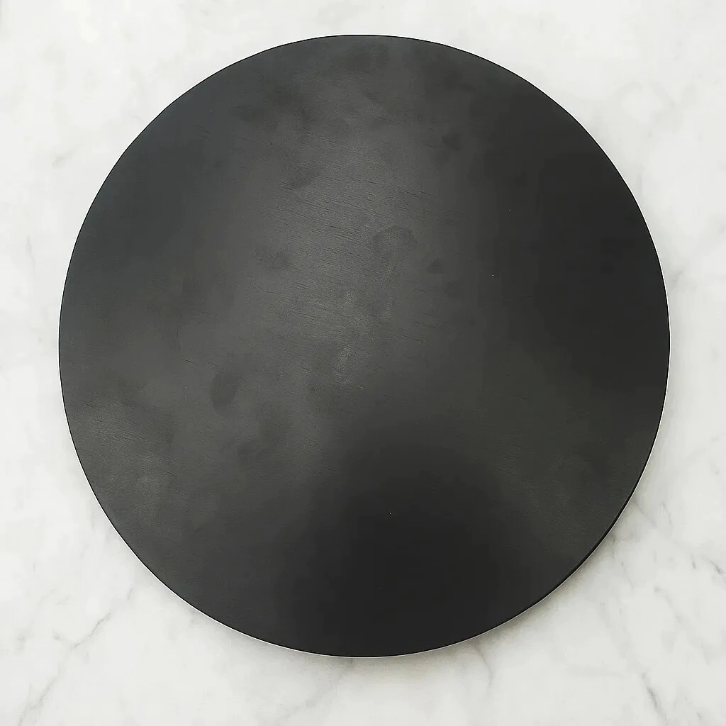 BANDEJA 39,8 CM BAMBU GIRATORIA NEGRA CAROL