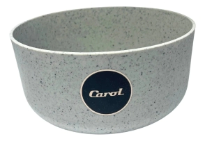 COMPOTERA 11 CM PLASTICO GRANITO GRIS CAROL