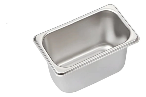 RECIPIENTE GN 1/9 H 100 MM 18/8 304 BARKITCHEN