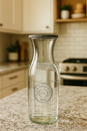 JARRA DECANTADORA 1,2 LT CON TAPA AMERICANO