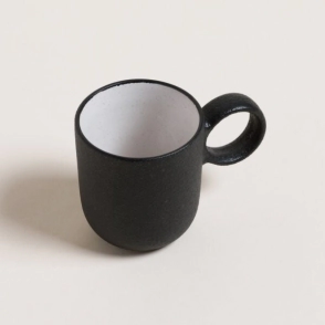 JARRO MUG 350 ML WARREN NEGRO CERAMICA