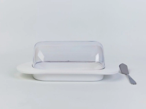 MANTEQUERA CON UNTADOR DE PLASTICO