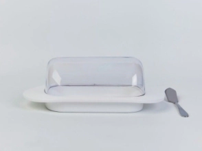 MANTEQUERA CON UNTADOR DE PLASTICO