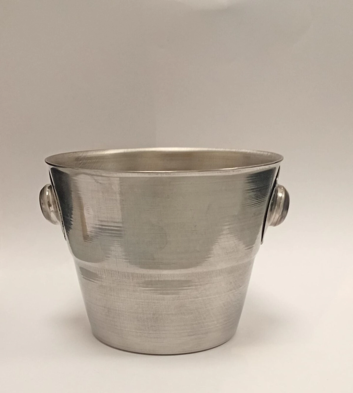 BALDE DE HIELO 1 PERSONA ENTERIZO CON PERILLA ACERO INOXIDABLE