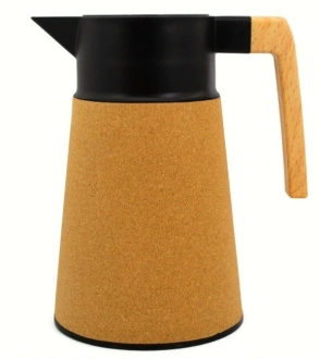 JARRA TERMICA 1 LTS SAKURA STYLE CORK CUERPO DE CORCHO