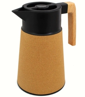 JARRA TERMICA 1 LTS SAKURA STYLE CORK CUERPO DE CORCHO