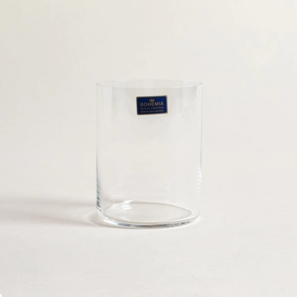 VASO DE AGUA RECTO ANITA 390 ML CRISTAL BOHEMIA