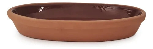 CAZUELA 23 X 3,5 CM DE BARRO ESMALTADAS POR DENTRO BELEN VIAPOT