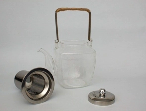 TETERA DE VIDRIO TEMPLADO 1000 ML CON INFUSOR