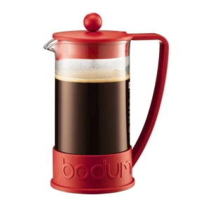 CAFETERA FRANCESA 600 ML BODUM ROJA BRAZIL