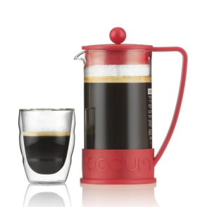 CAFETERA FRANCESA 600 ML BODUM ROJA BRAZIL