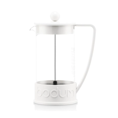 CAFETERA FRANCESA 600 ML BODUM BLANCA BRAZIL