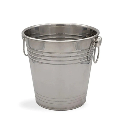 BALDE DE HIELO 13 CM DE ACERO INOXIDABLE