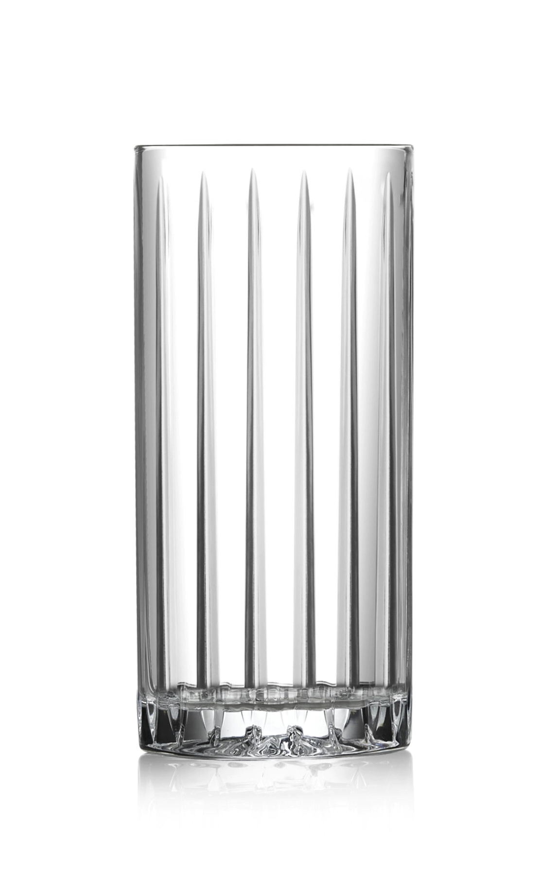 VASO TRAGO LARGO LABRADO 350 CC CRISTAL CAROL