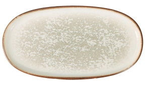 FUENTE OVAL 30 CM LINEA CORTADO PORCELANA CAROL