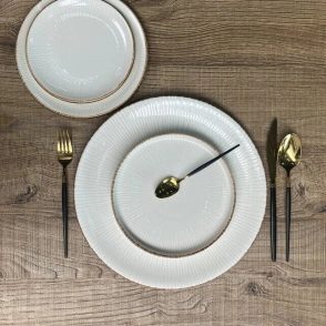 PLATO PLAYO 25 CM LINEA GRACE PORCELANA CAROL