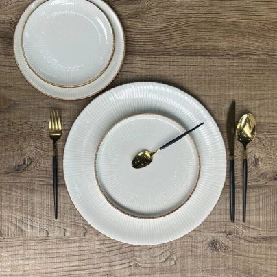 PLATO PLAYO 25 CM LINEA GRACE PORCELANA CAROL