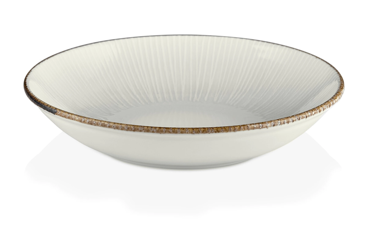 PLATO HONDO 23 CM LINEA GRACE PORCELANA CAROL