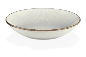 PLATO HONDO 23 CM LINEA GRACE PORCELANA CAROL