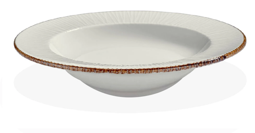 PLATO PASTERO 25 CM LINEA GRACE PORCELANA CAROL