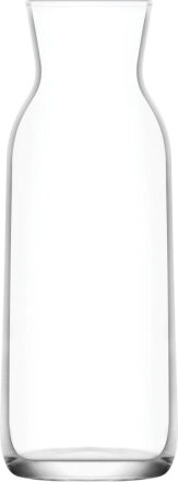 BOTELLA DE VIDRIO 1210 ML LABRADA LISA CAROL