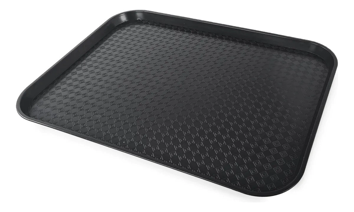 BANDEJA FAST FOOD 40 x 30 NEGRA