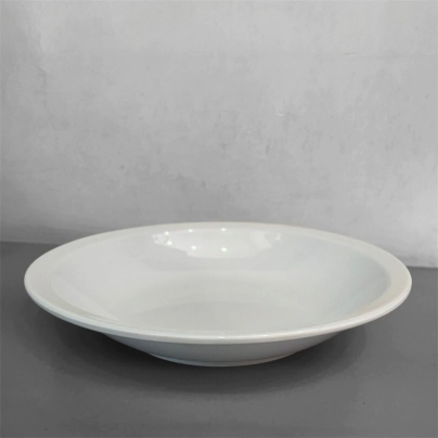 PLATO HONDO 20,5 CM GASTRONOMICO BLANCO MELAMINA