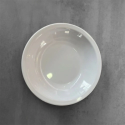 PLATO HONDO 20,5 CM GASTRONOMICO BLANCO MELAMINA