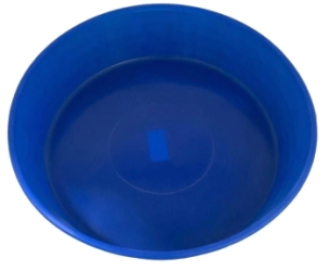 TORTERA N� 27 REDONDA SILICONA AZUL